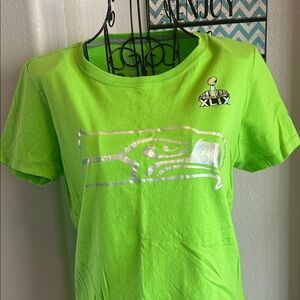 Green Seahawks Women’s Graphic T-Shirt